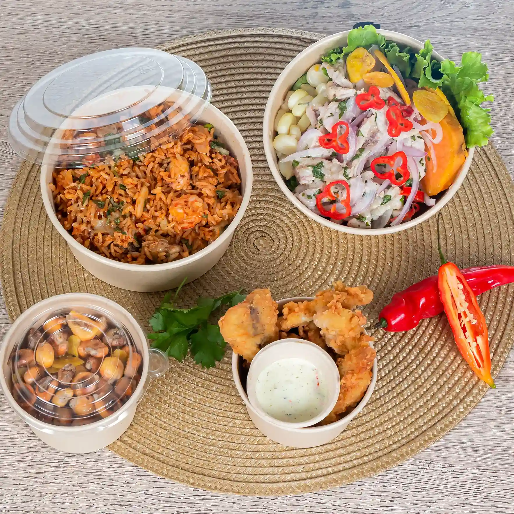 Bowls biodegradables