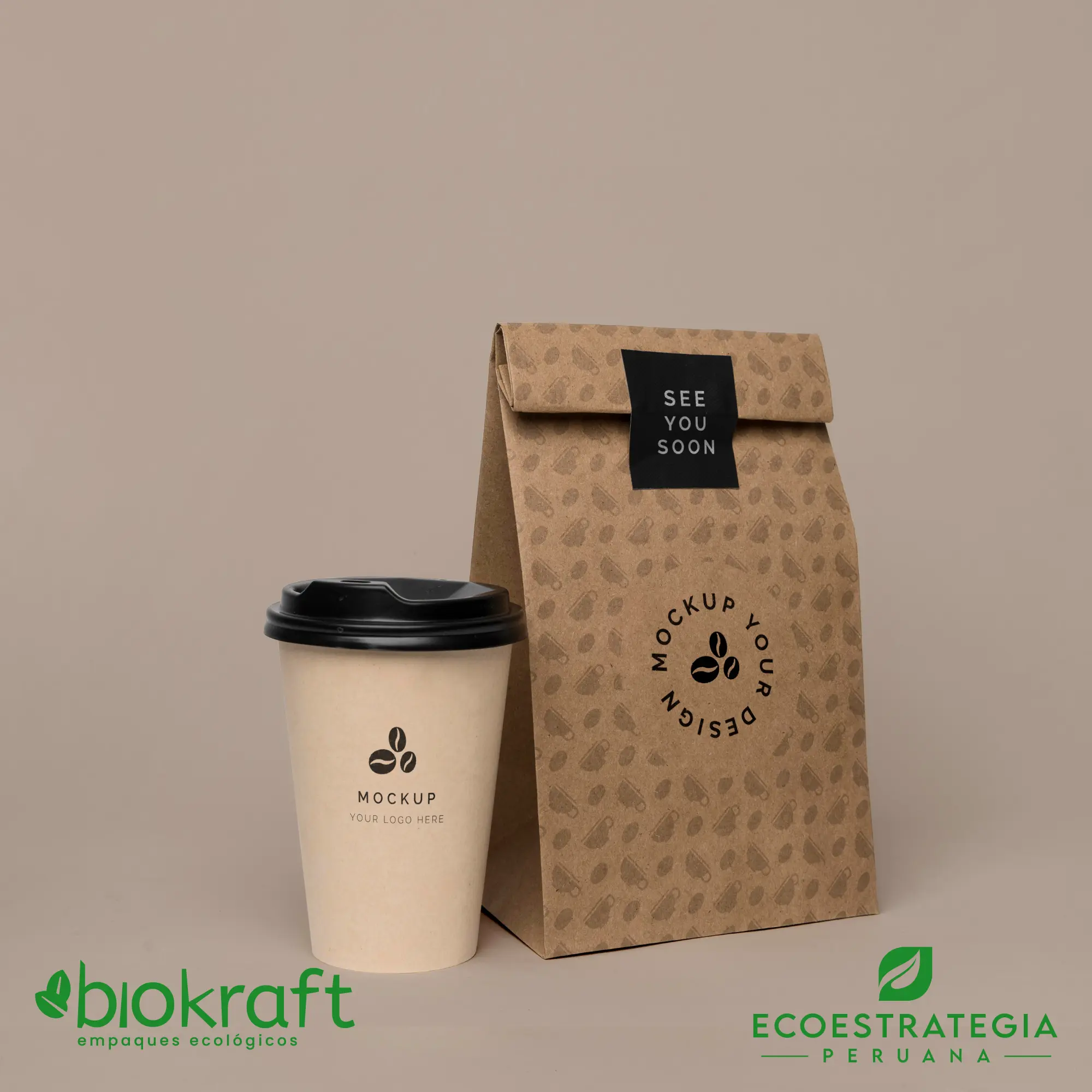 Bolsas Kraft Biodegradables