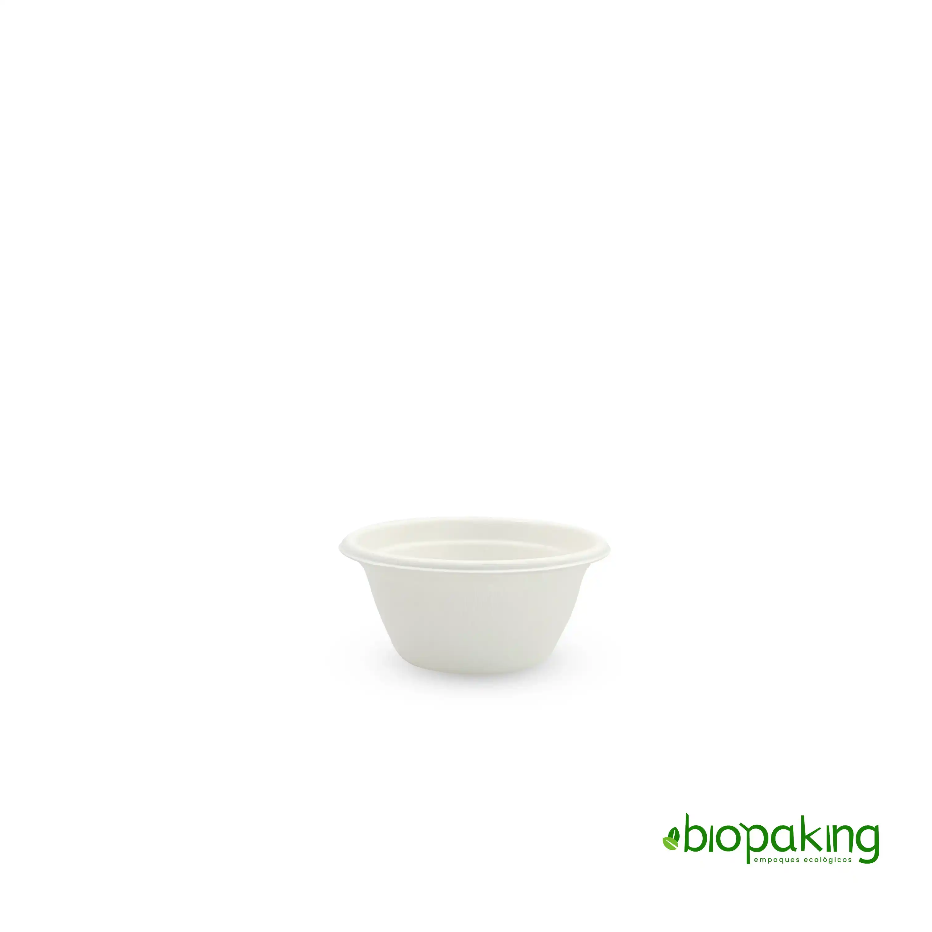 Este salsero de 2 oz es un producto de materiales biodegradables, hecho a base de fibra de caña de azúcar. Cotiza envases, empaques y pirotines para comidas